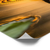 Honingbijen op de ventiel poster (Hoek)