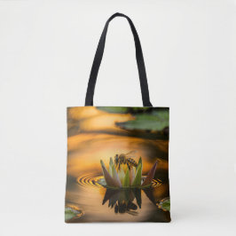 Honingbijen op de ventiel tote bag