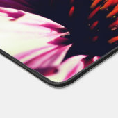 Honingbijen op Echinacea, speciaal gepersonaliseer Bureaumat (Hoek)