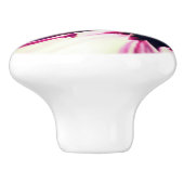 Honingbijen op hoes dicht keramische knop (Zijkant)