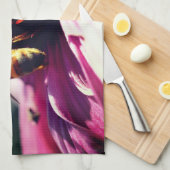 Honingbijen op hoes dicht theedoek (Quarter Fold)