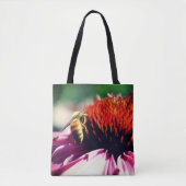 Honingbijen op hoes dicht tote bag (Voorkant)