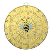 Honingbijen op Honeycomb Dartbord (Voorkant)