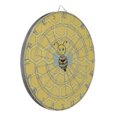 Honingbijen op Honeycomb Dartbord (Voorkant Links)