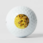 Honingbijen op Honeycomb Golfballen (Voorkant)