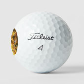 Honingbijen op Honeycomb Golfballen (Logo)