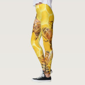 Honingbijen op Honeycomb Leggings (Links)