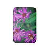 Honingbijen op roze nieuwe oosterse rooster badmat (Voorkant Verticaal)