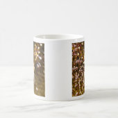 Honingbijen op zonnebloem koffiemok (Center)