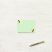 Honingbijen op Zonnebloemen Post It Notes (Op bureau)