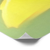 Honingbijen op zonnebloemen spelen naïeve kunst poster (Hoek)