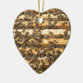 Honingbijen overal keramisch ornament (Links)