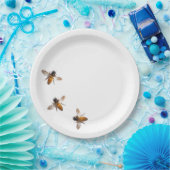 Honingbijen Papieren Bordje (Feest)