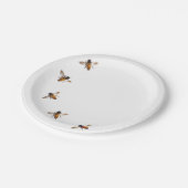 Honingbijen Papieren Bordje (Gekanteld)