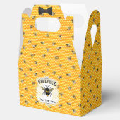 Honingbijen personaliseren de voordorbox bedankdoosjes (Geopend)