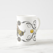 Honingbijen Porselein Kop (Voorkant rechts)