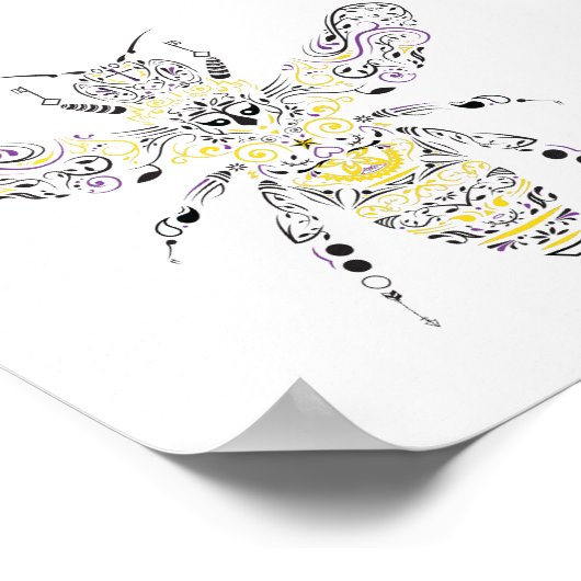 honingbijen poster (Hoek)