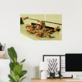 Honingbijen Poster (Thuiskantoor)