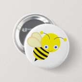 Honingbijen Ronde Button 5,7 Cm (Voorkant /achterkant)