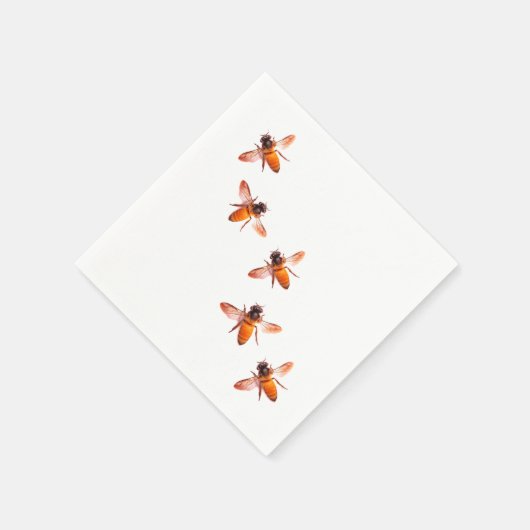 Honingbijen Servetten (Hoek)