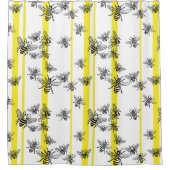 Honingbijen! Shower Curtain Douchegordijn (Voorkant)