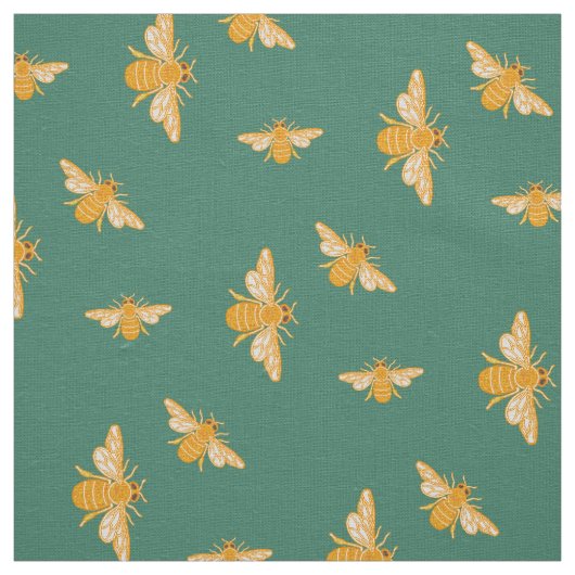 Honingbijen Stof (Swatch)