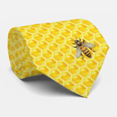 Honingbijen Stropdas (Opgerold)