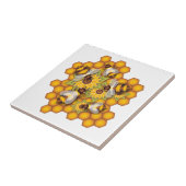 Honingbijen Tegeltje (Zijkant)