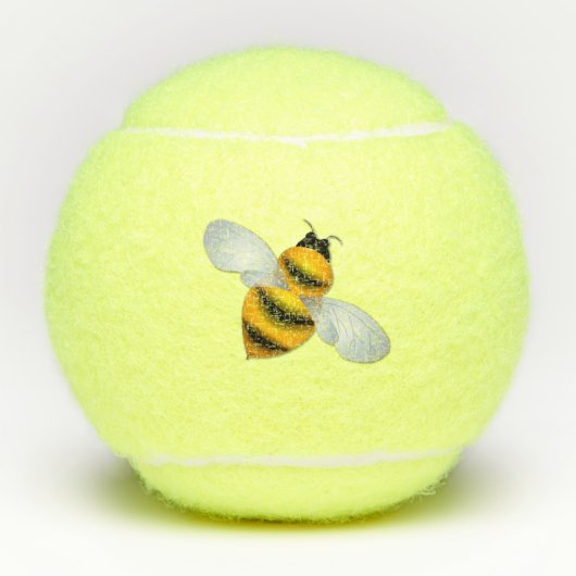 Honingbijen Tennisballen (Voorkant)