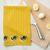 Honingbijen Theedoek (Quarter Fold)