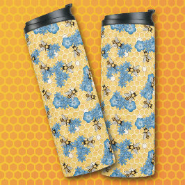 Honingbijen Thermal Tumbler Thermosbeker