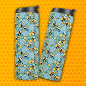 Honingbijen Thermosbeker