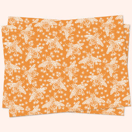 Honingbijen Tissuepapier