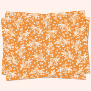 Honingbijen Tissuepapier