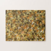 Honingbijen uitdagend Jigzaag Puzzle Legpuzzel (Horizontaal)