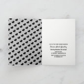 Honingbijen, uitnodiging tot Baby shower (Binnen)