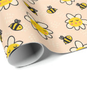 Honingbijen! Verpakkingspapier Cadeaupapier (Rol Hoek)