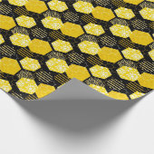 Honingbijen! Verpakkingspapier Cadeaupapier (Hoek)