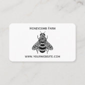 Honingbijen Visitekaartje (Voorkant)