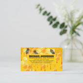 Honingbijen | Visitekaartje van honingbijen uitdri (Staand voorkant)