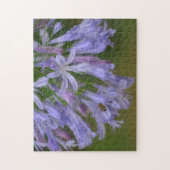 Honingbijen vliegen door Lily Flowers Art Puzzle Legpuzzel (Verticaal)