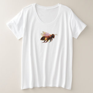 Honingbijen vliegen grote maat t-shirt