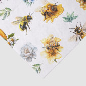 Honingbijen Waterverf Tissuepapier (Detail)