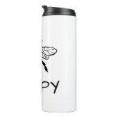 Honingbijen/ Wees blij Thermosbeker (Geroteerd rechts)