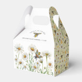 Honingbijen zoet als kan bijen Baby shower gunst d Bedankdoosjes (Achterkant)