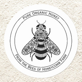 Honingbijenapiary Ronde Sticker