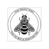 Honingbijenapiary Rubberstempel (Afrduk)
