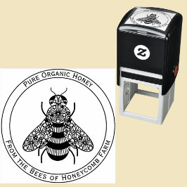 Honingbijenapiary Zelfinktende Stempel