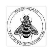 Honingbijenapiary Zelfinktende Stempel (Design)