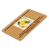 Honingbijenbietenverkoper Apiarist Aangepast Magneet (Linkerzijde)